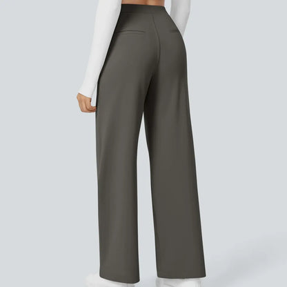 Flex DayStretch High Waisted Pocket Straight Leg Work Pants