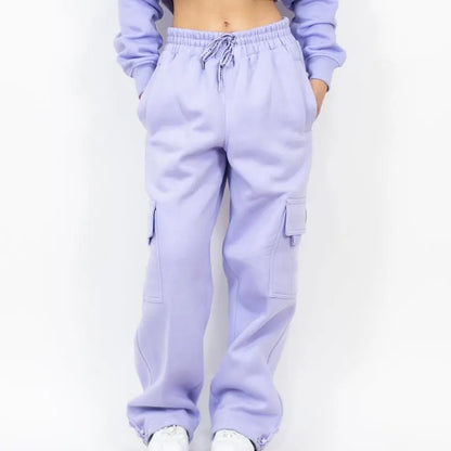 Women's Heavyweight Baggy Cargo Sweatpants