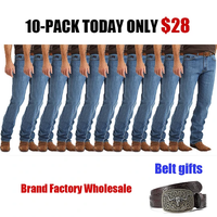 10 PACK Denim Blue