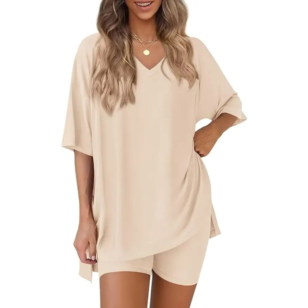 Women'S Summer Casual Loose Two-Piece Set