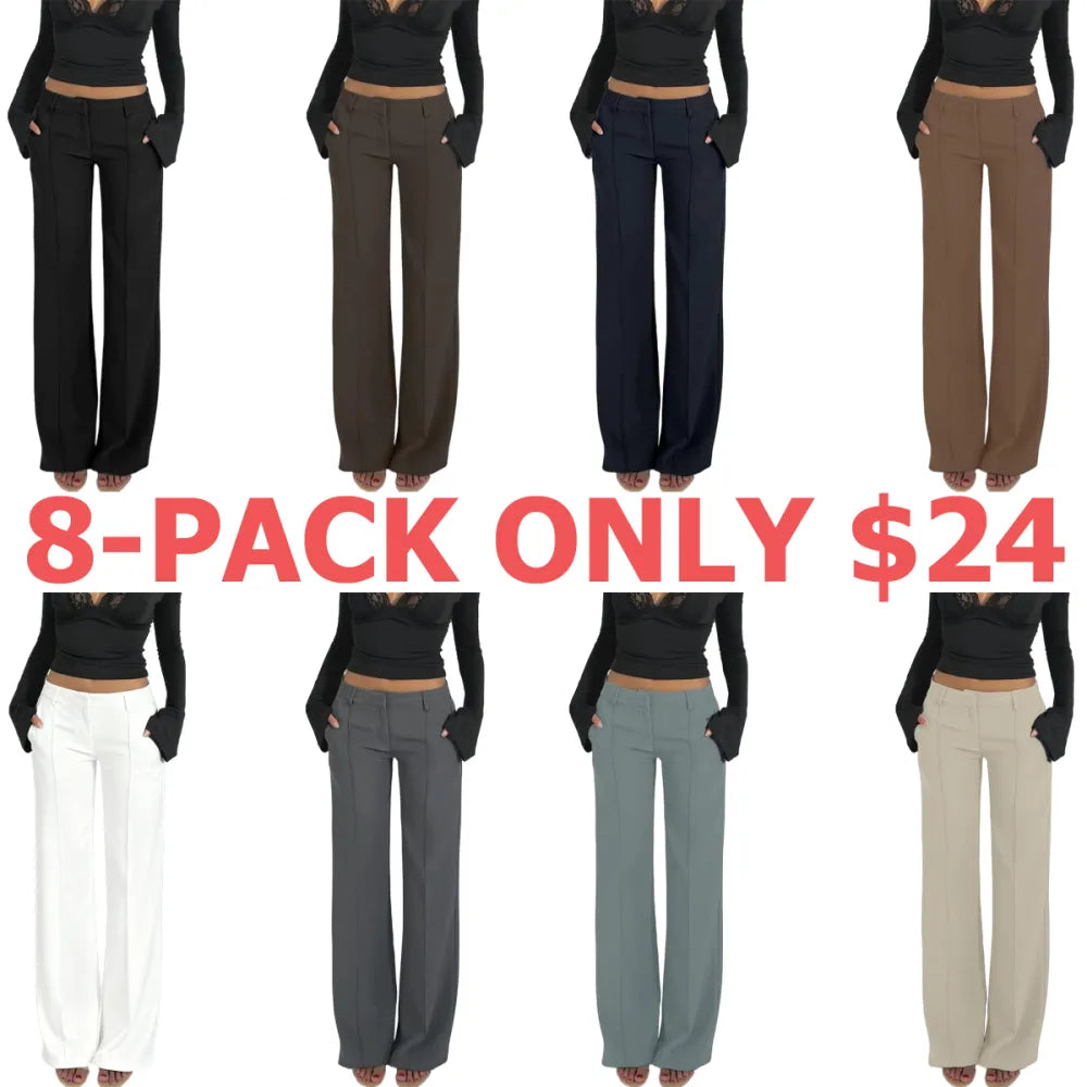 Women's Casual Fashion Suit Pants