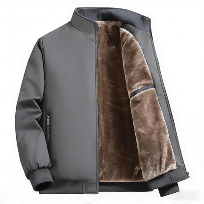 Men's Zip Up Thermal Lined Fleece Jacket
