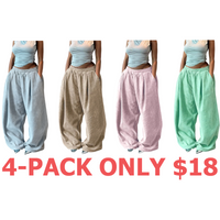 4-Pack (Light Gray,Khaki,Pink,Mint Green)