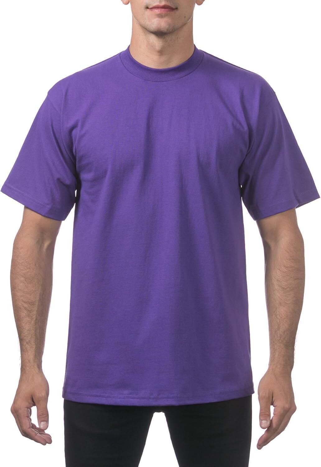 🔥Men's Heavyweight Cotton Short Sleeve Crew Neck T-Shirt