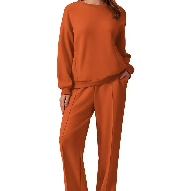 Women's Two-Piece Long-Sleeve Set