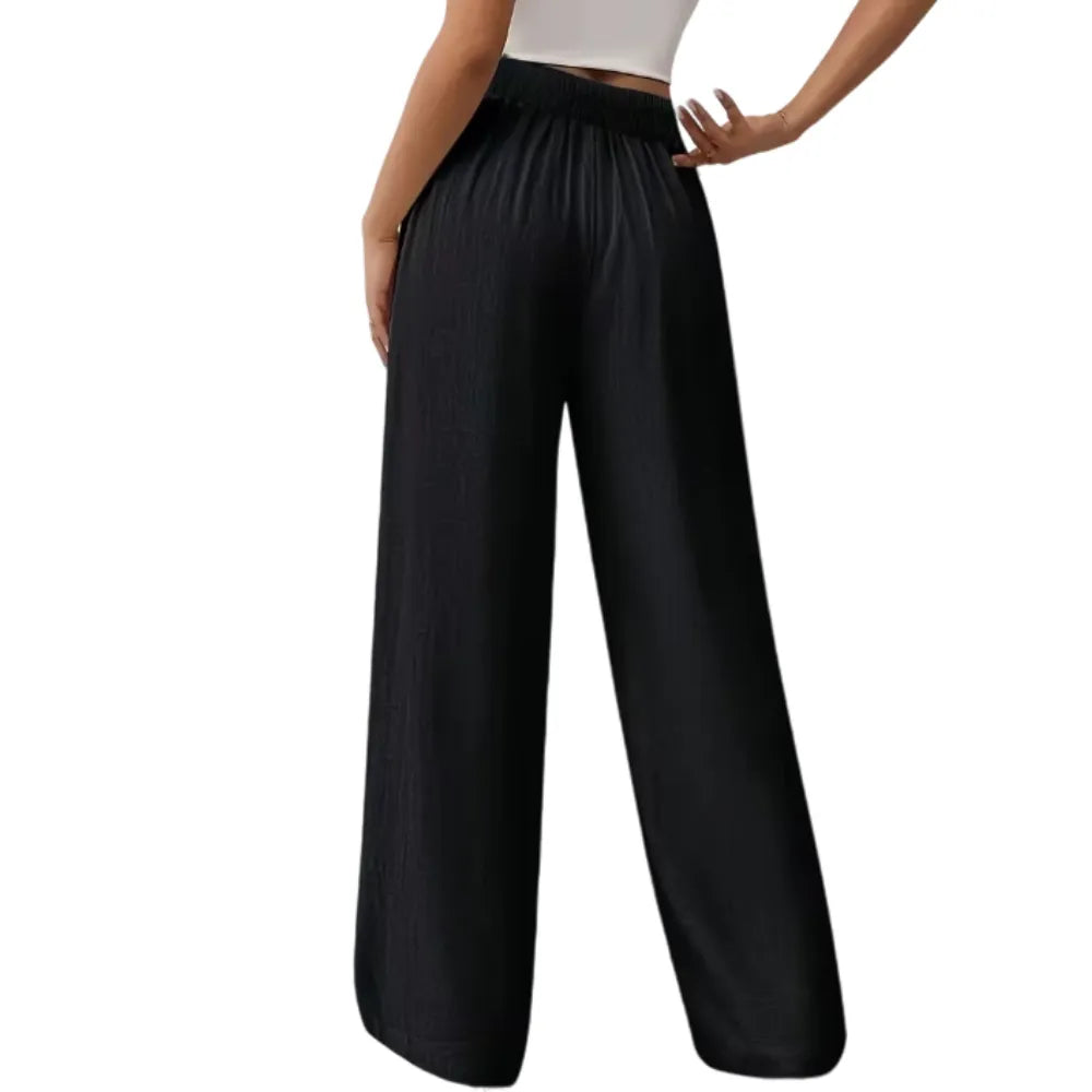 Casual waist-cinching pants