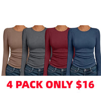 4-Pack (Khaki+Dark Grey+Wine Red+Haze Blue)