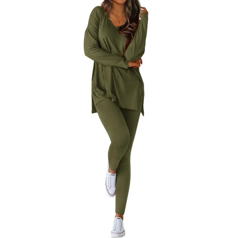 Two-Piece Sets For Women Fall Fashion 2025 Casual Lounge Matching Set