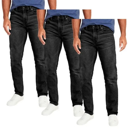Men's 6-Pack Flex Stretch Slim Straight Jeans