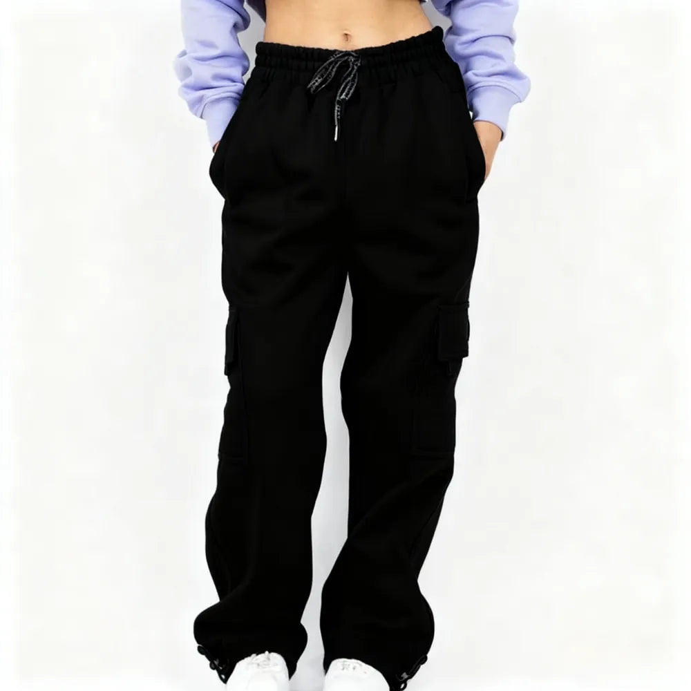 Women's Heavyweight Baggy Cargo Sweatpants