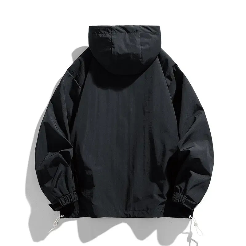 Men's Half Zip Windbreaker Jacket