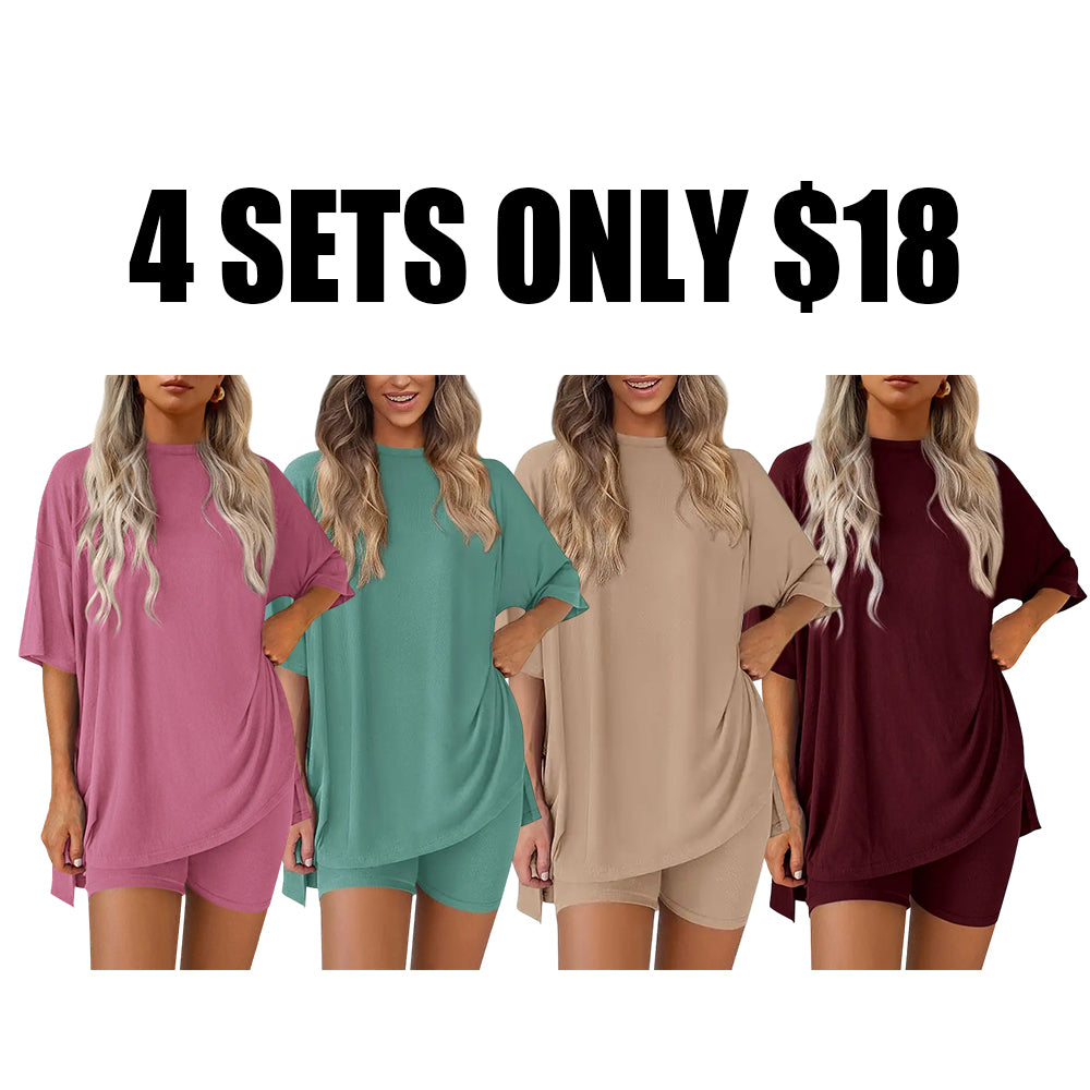 Women'S Summer Casual Loose Two-Piece Set
