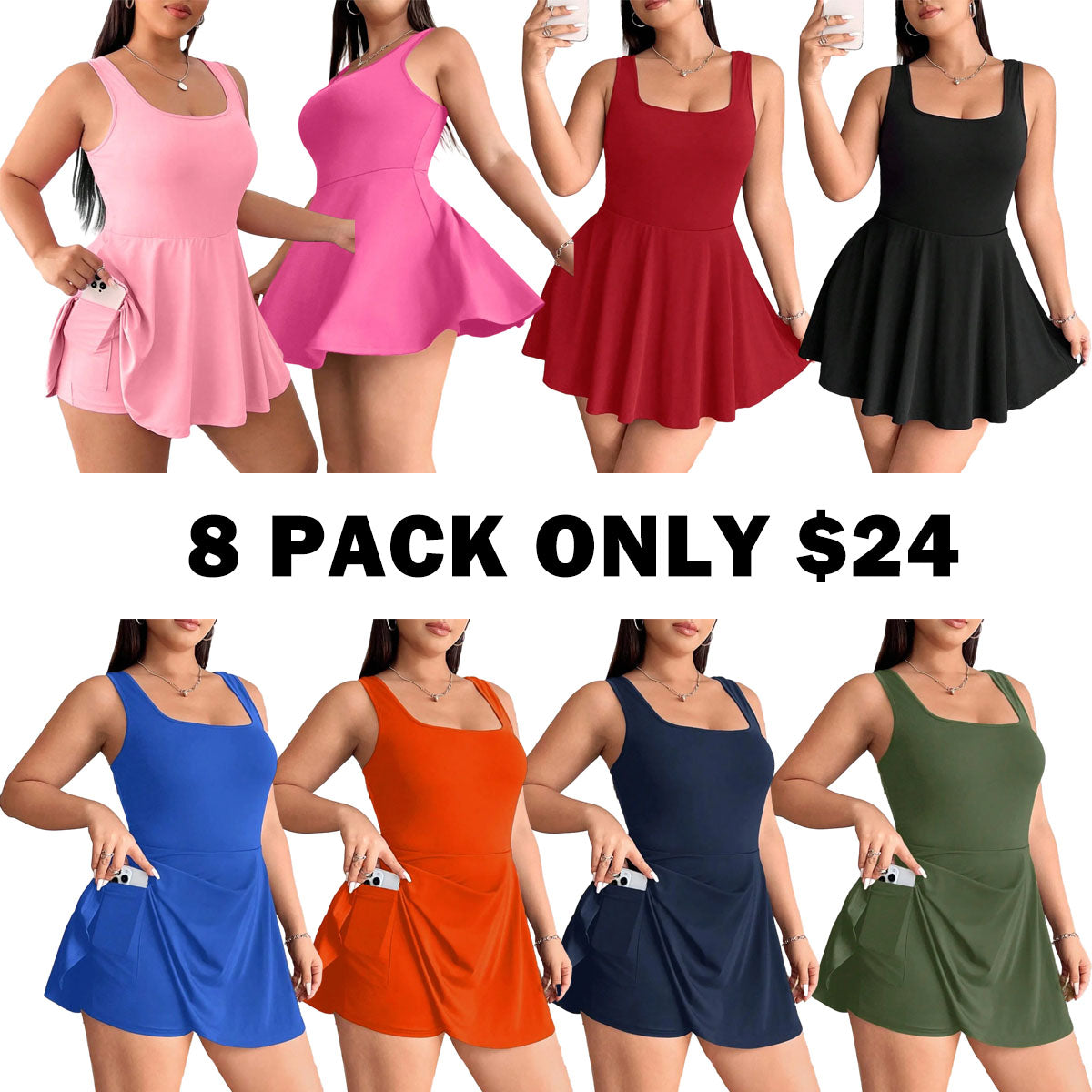 Women's Fashion Casual One-Piece Dress