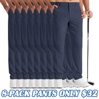Navy Blue - (8 Pants Together)