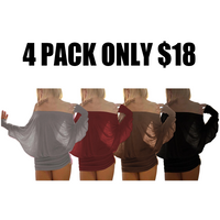 4 pack B for $18 (4 different colors)