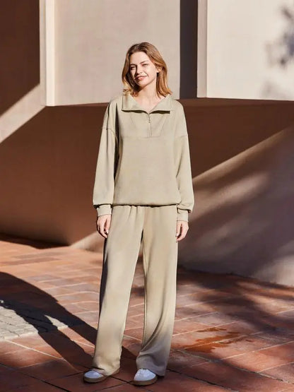 Women's Two-Piece Sports Set Long-Sleeved