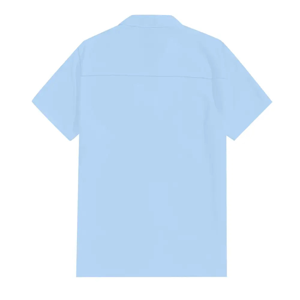 Classic Beach Men Polo Shirt Collar Short Sleeved Work Shirts for Men
