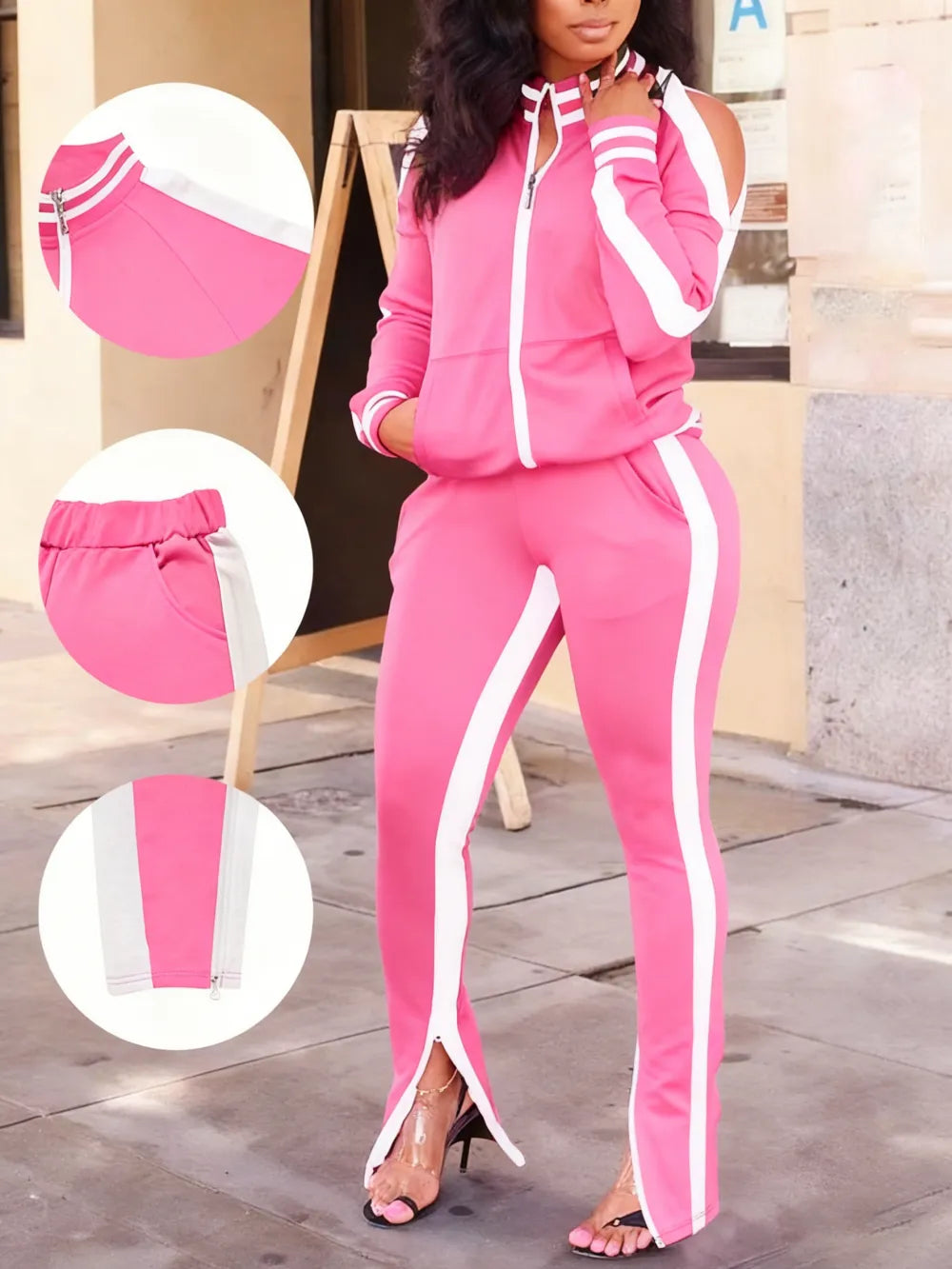 2 Piece Outfit Long Pant Set