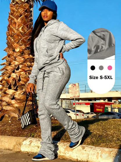 Womens Sweatshirt 2 Piece Pants Set