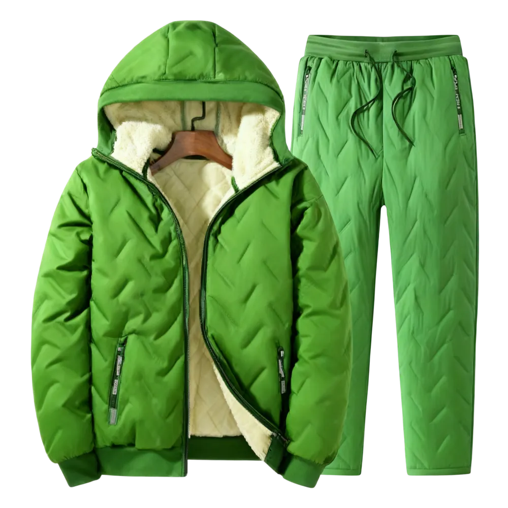 Men’s Autumn Winter Fleece Thickened Set