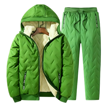 Men’s Autumn Winter Fleece Thickened Set