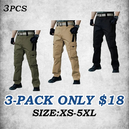 Men's durable waterproof multi-functional cargo pants