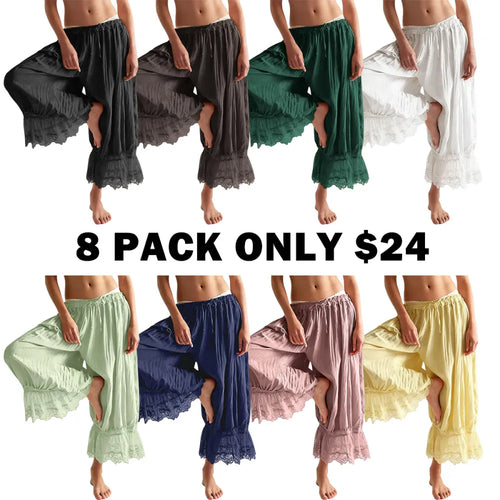 Lace Bloomer Pants
