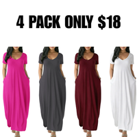 4 pack B for $18 (4 different colors)