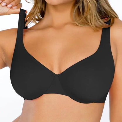 Bras for Women Comfort Underwire Balconette Bras Plus Size Full Coverage No Padded Seamless Everyday Bras Womenswear Comfortable