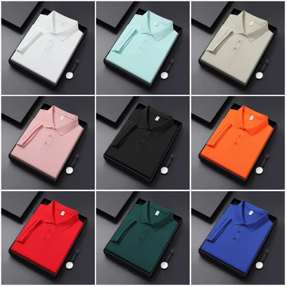 9 Pack | Men's Classic Fit LIGHT Polo Shirts