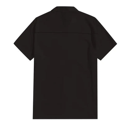 Classic Beach Men Polo Shirt Collar Short Sleeved Work Shirts for Men