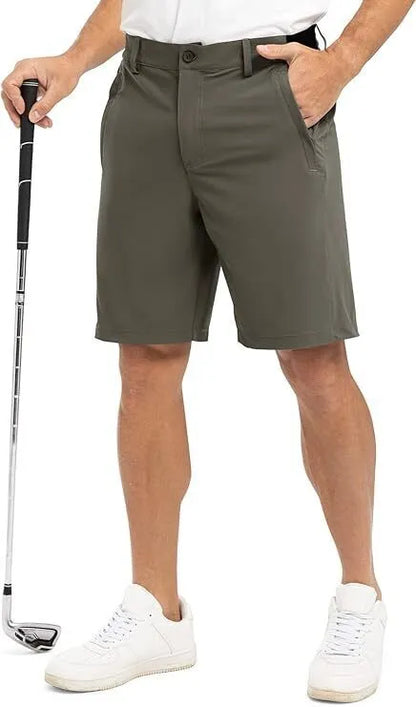 🔥Last day promotion🔥Men's Stretch Quick Dry Casual Work Golf Shorts