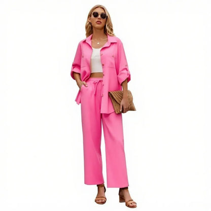 Women 2 Piece Linen Sets
