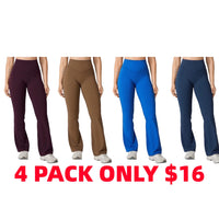 4-Pack (Black+Clay Brown+Royal Blues+Twilight Blue)