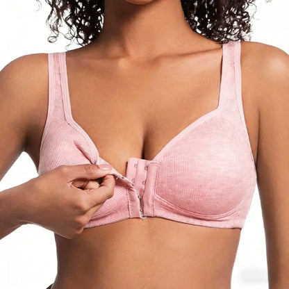 Adjustable Front Closure Push-Up Bra