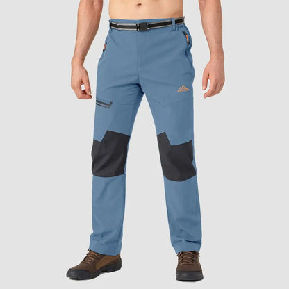 Men's Fleece-Lined Winter Ski Pants – Water-Resistant with 4 Zip Pockets