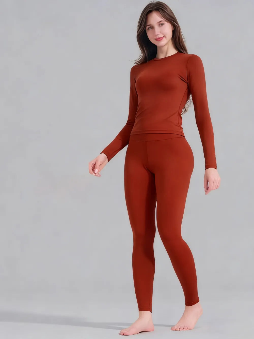 High-Waisted 25‘’ Inseam Sporty Leggings Set