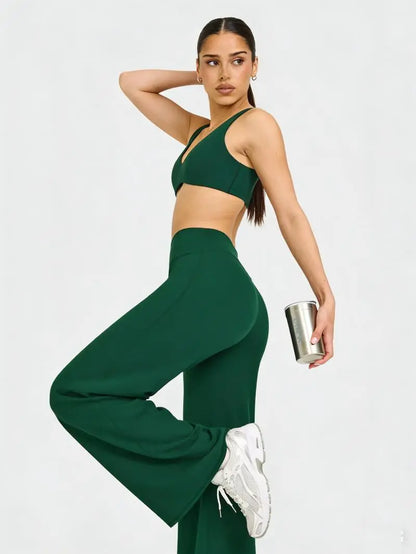 Straight Leg Bottoms Casual Pants