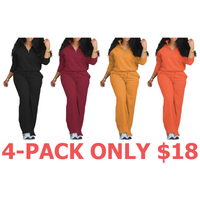 4-Pack (Black,Burgundy,Navy Blue,Jungle Green)