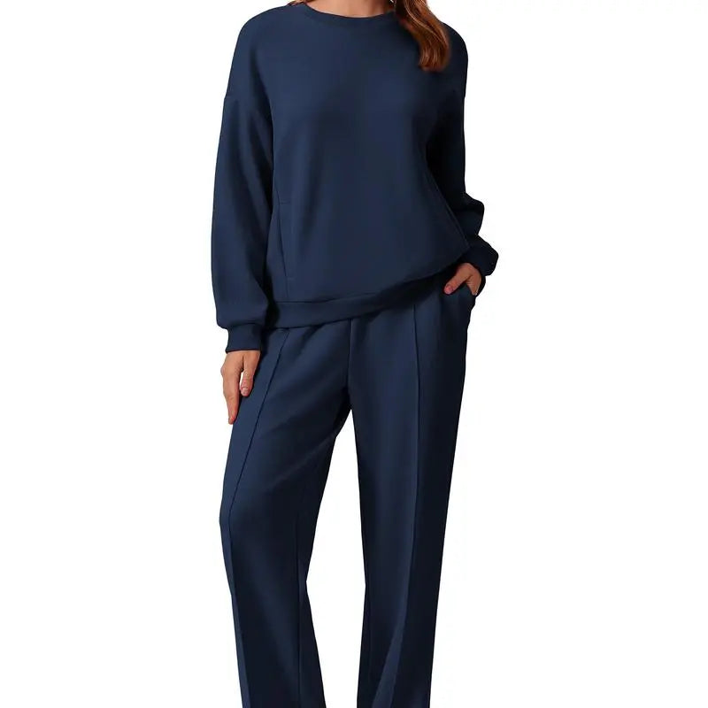 Women's Two-Piece Long-Sleeve Set