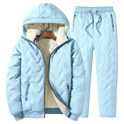 Men’s Autumn Winter Fleece Thickened Set