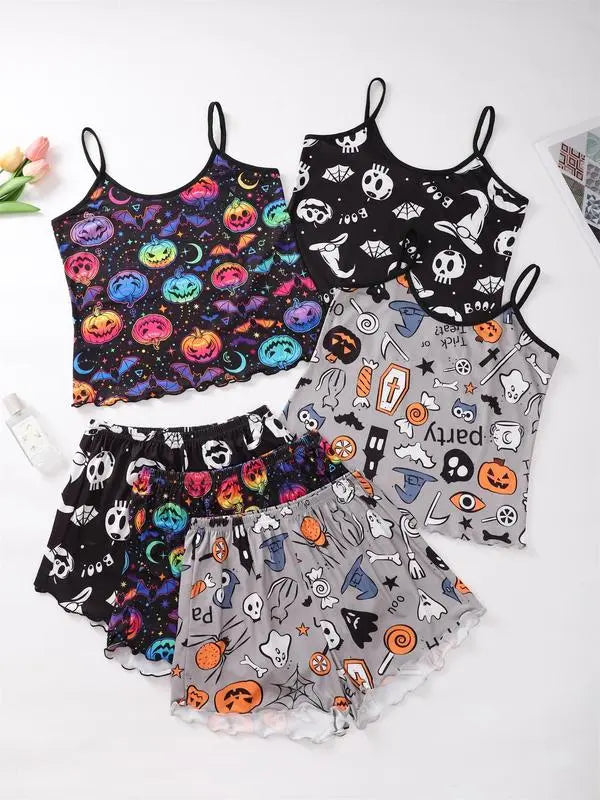 Halloween 6-Piece Sexy Lingerie Set for Women
