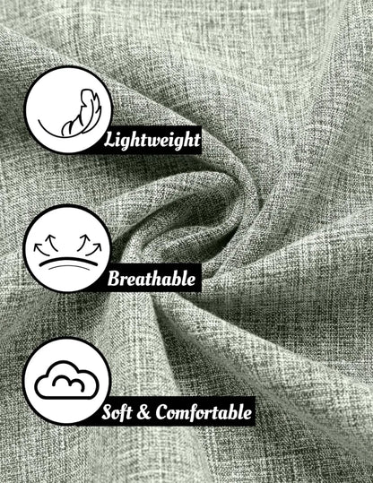 Men's Linen Shirts Short Sleeve Casual Shirts Button Down Shirt for Men Beach Summer Wedding Shirt