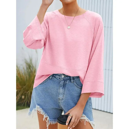 3/4 Batwing Sleeve Tops