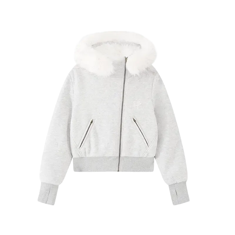 Winter Faux Fur Collar Jacket