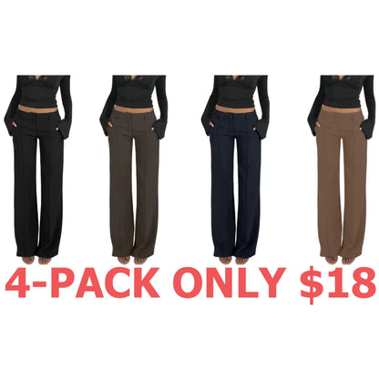 Women's Casual Fashion Suit Pants