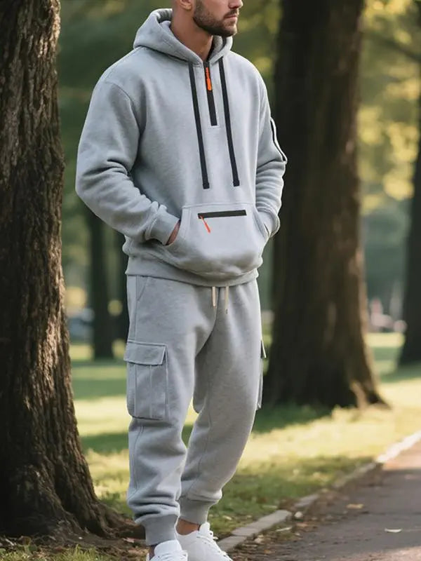 Men's Winter Heavyweight Fleece Lined Set
