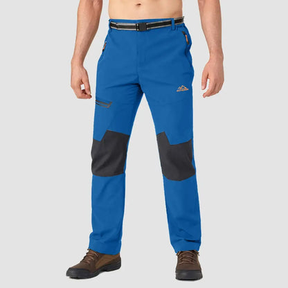 Men's Fleece-Lined Winter Ski Pants – Water-Resistant with 4 Zip Pockets