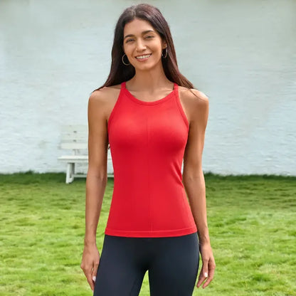 Women'S Sports Vest With Built-In Bra