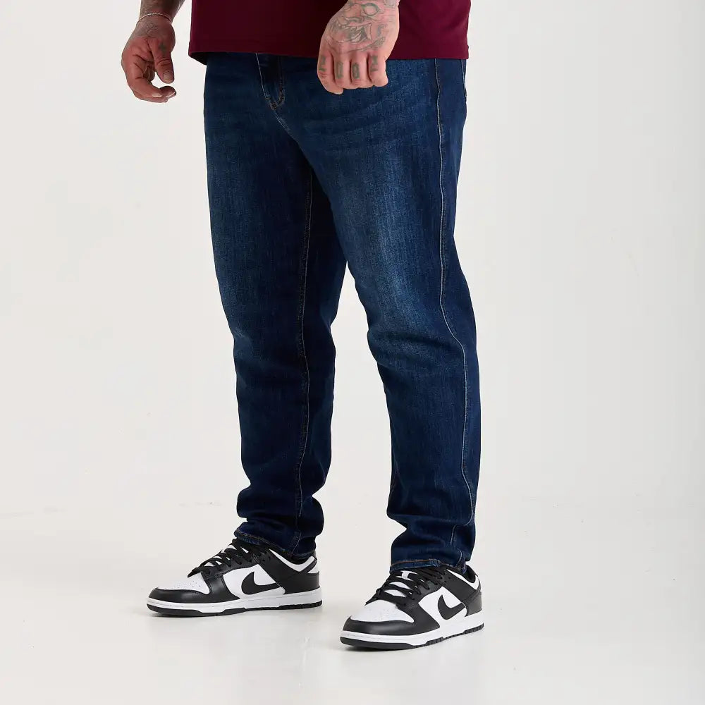 Dark Blue Comfort Jeans